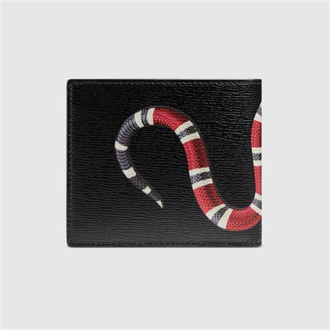 tarjetero gucci serpiente|cartera de gucci para hombre.